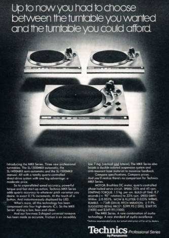Technics Ad